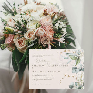 Invitación Boda de novias II de Rubefacción Fiel por siempre