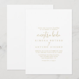 Invitación Boda de Nuestra Boda