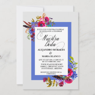 Invitación Boda de Nuestra Boda