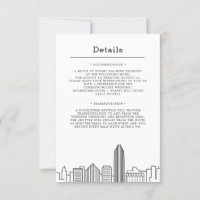 Boda de Oklahoma City | Detalles del invitado