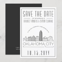 Boda de Oklahoma City | Línea de horizonte Guardar