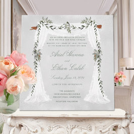 Invitación Boda de Olive Branch Chuppah