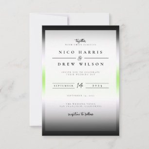 Invitación Boda de Orgullo Agender Elegante