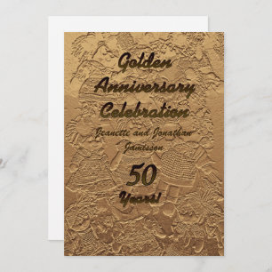 Invitación Boda de Oro Fiesta de 50 años