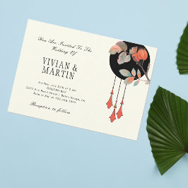 Invitación Boda de otoño de medianoche