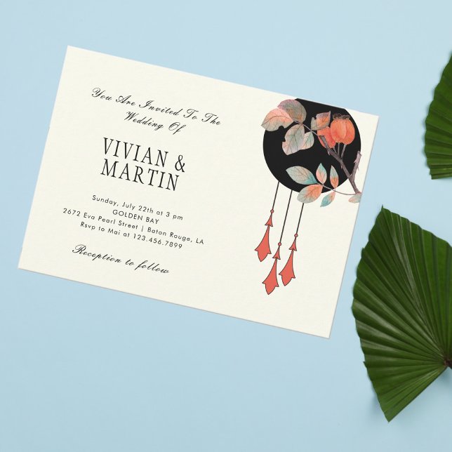 Invitación Boda de otoño de medianoche (Subido por el creador)