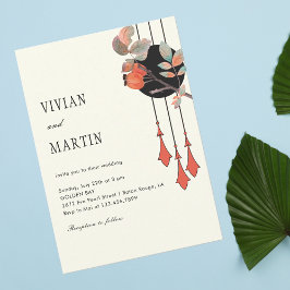 Invitación Boda de otoño de medianoche