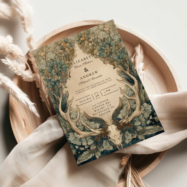 Invitación Boda de otoño en el bosque (Subido por el creador)