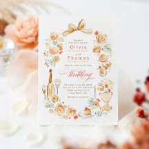 Boda de Otoño Floral Francesa Caprichosa a Mano