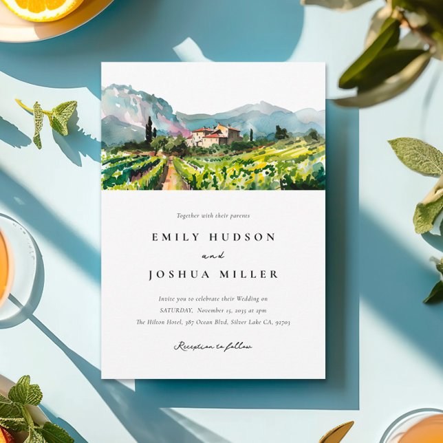 Invitación Boda de paisajes de invierno rústico (Subido por el creador)