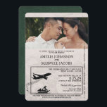 Invitación Boda de pasaporte de Filipinas verde<br><div class="desc">¿Se casa en Filipinas? O si solo quieres que algo refleje tu cultura. ¡Nuestro hermoso pasaporte definitivamente le dará la bienvenida a sus invitados! Estamos encantados de personalizar de esto para usted,  por favor siéntanse libres de enviarnos un mensaje de ayuda.</div>