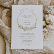 Boda de Pasto de Pampas Aro Boho