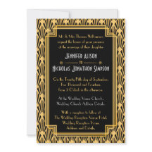 Boda de patrón de diamantes geométricos Art Deco