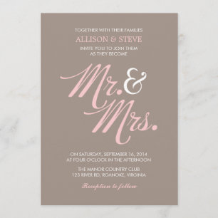 Invitación Boda de patrón de zigzags de Moda