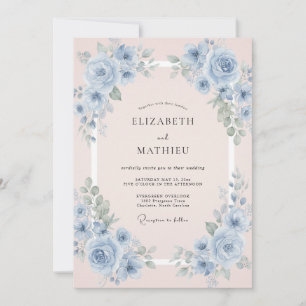 Invitación Boda de Pétalo de Perla de Aciano