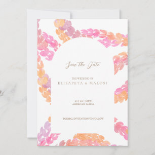 Invitación Boda de Pikake Salva la fecha