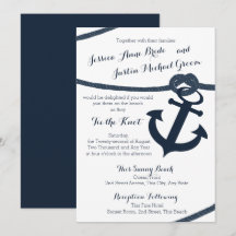Boda de pista náutica y marina negra