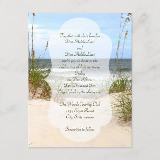 Invitación Boda de playa