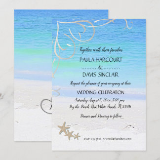 Invitación Boda de playa