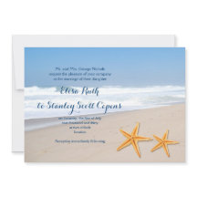 Boda de playa de verano de Starfish
