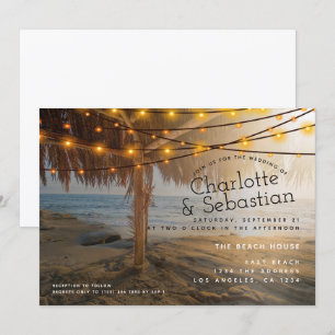Invitación Boda de playa personalizada