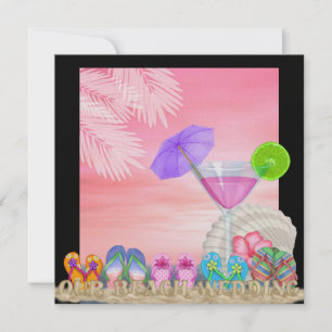 Invitación Boda de playa - SRF