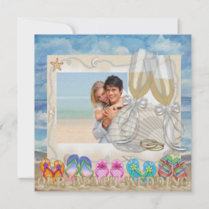 Invitación Boda de playa - SRF