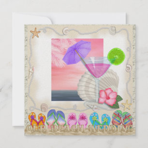 Invitación Boda de playa - SRF