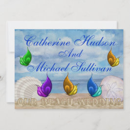 Invitación Boda de playa - SRF