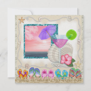 Invitación Boda de playa - SRF