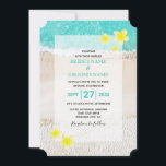 Invitación Boda de playa tropical de Plumeria Frangipani Amar<br><div class="desc">Este diseño presenta flores de frangipani amarillas / plumeria sobre un fondo de playa tropical. Un diseño tropical elegantemente enmarcado con flores frangipani amarillas y una redacción centrada. Los nombres de la novia y del novio y la fecha del boda se realzan con un color turquesa escogido en el agua...</div>