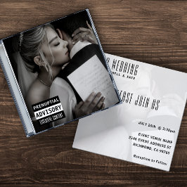 Invitación Boda de portada de álbumes de Funda de CD de músic