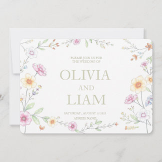 INVITACIÓN BODA DE PRESUPUESTO BOTÁNICO
