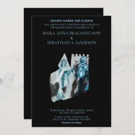 Invitación *~* Boda de Princesa Caballero en Castillo Medieva