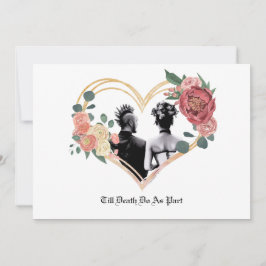 Invitación Boda de punk