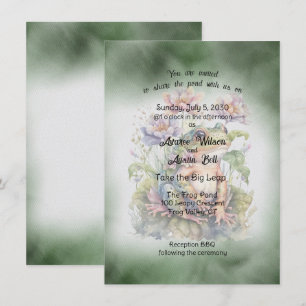 Invitación Boda de Rana