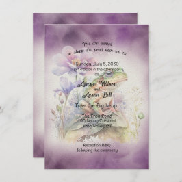 Invitación Boda de ranas