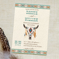 Boda de rangos tribales boho del sudoeste