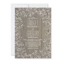 Boda de respiración de bebé en un país rústico