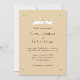 Invitación Boda de retrato de pareja Personalizado ilustrado