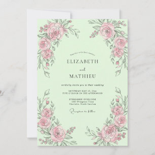 Invitación Boda de Rosa Mint