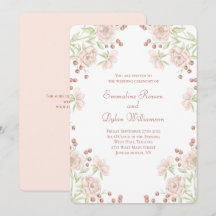 Boda de Rosa Rosa Rubor