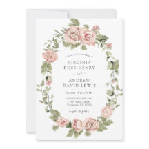 Boda de Rosas Rosadas Vintage Romántica