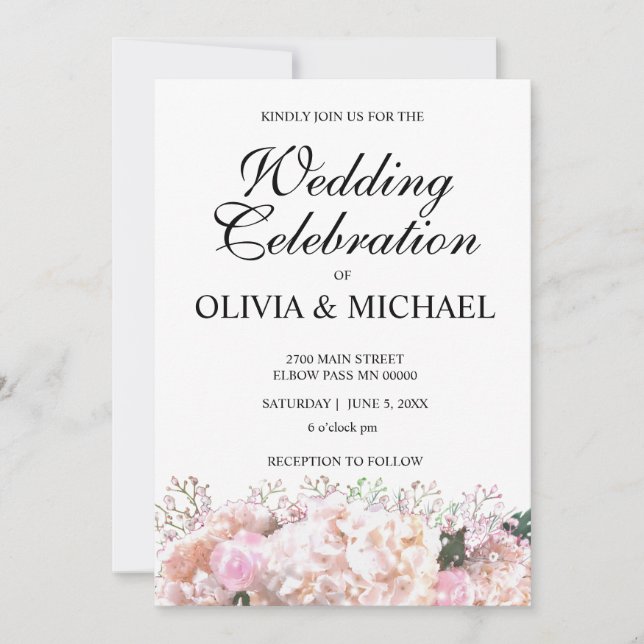 Invitación Boda de rosas rosas rosas rosas rojas de encaje bl (Anverso)