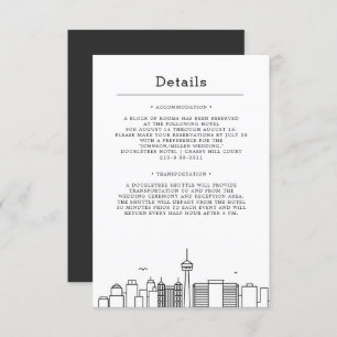 Invitación Boda de San Antonio   Detalles del invitado