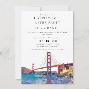 Invitación Boda de San Francisco Felices para Siempre