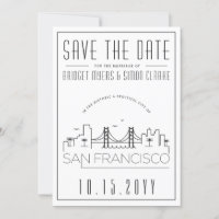 Boda de San Francisco | Línea de horizonte Guardar
