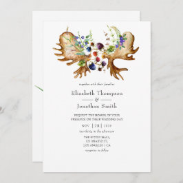 Invitación Boda de selva acuarela rusa