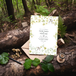 Invitación Boda de selva acuática rusa
