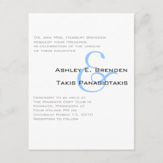 Invitación Boda de Sheek del metro